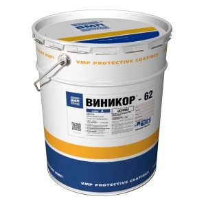 Эмаль Виникор 62 марка А (цветная) 20 кг Россия ТУ 2312-001-54359536-2011